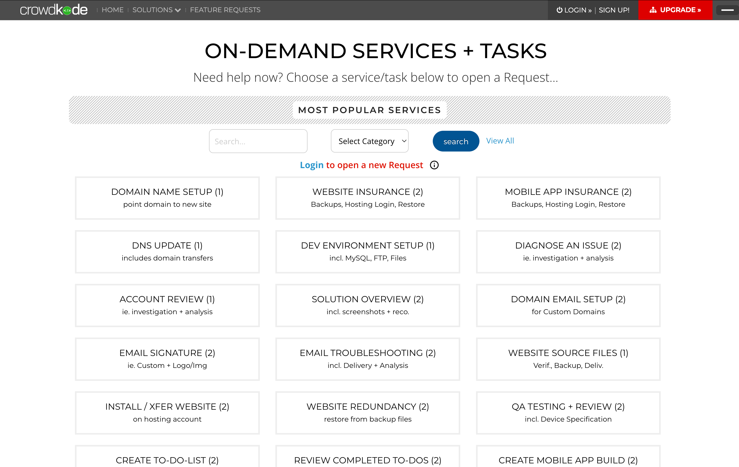 On-Demand Services