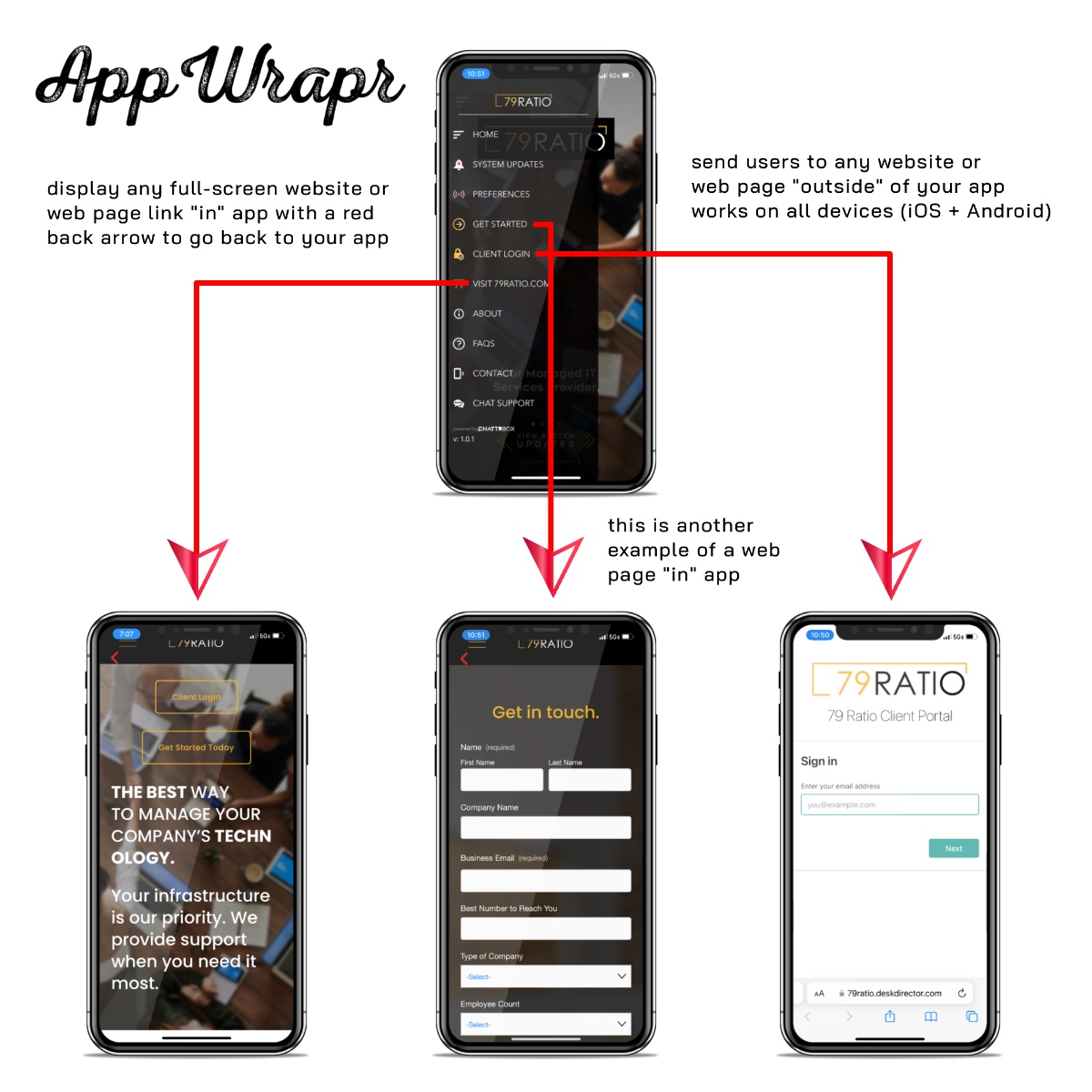 App Wrapper - Native Mobile App Wrapper