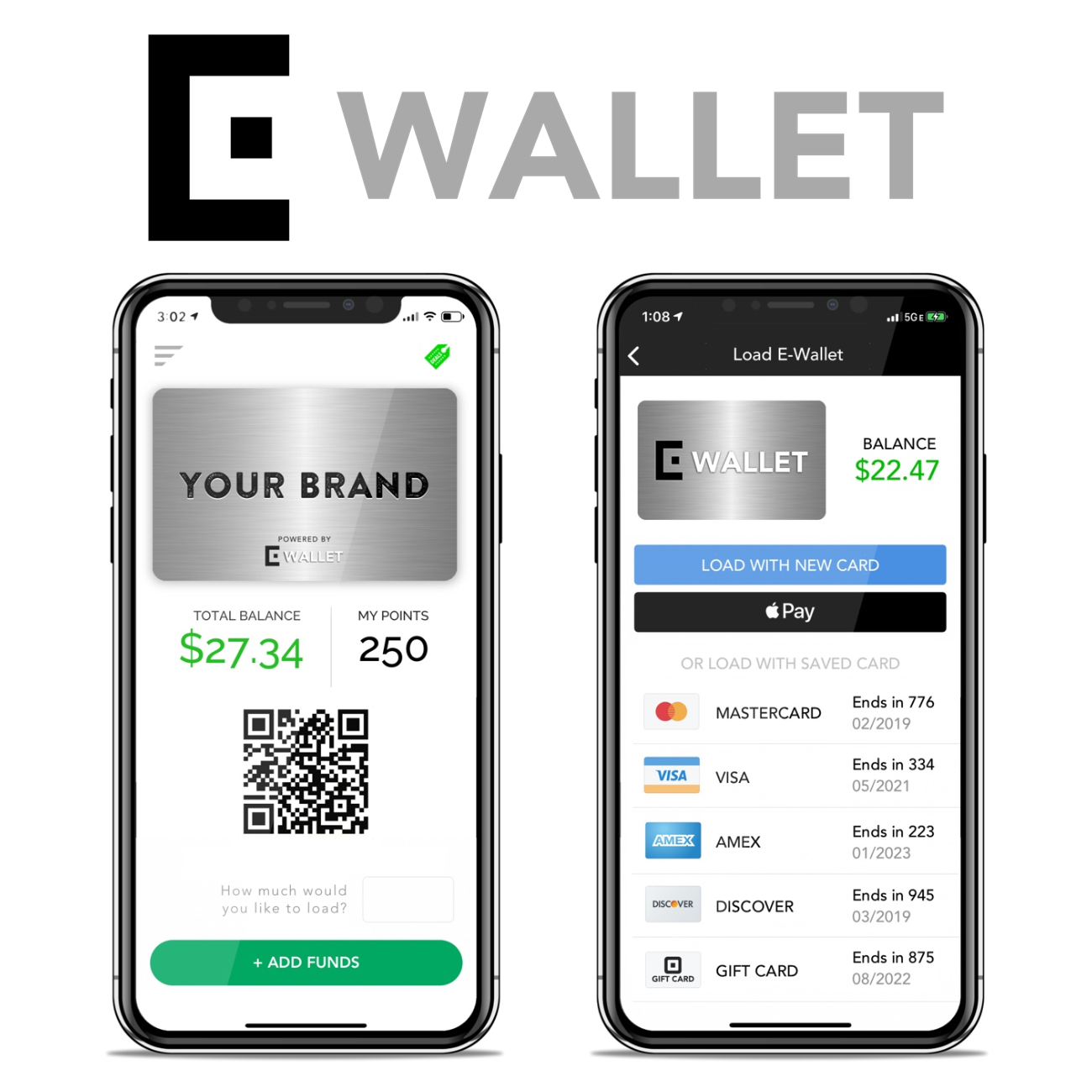 E-Wallet for Websites + Mobile