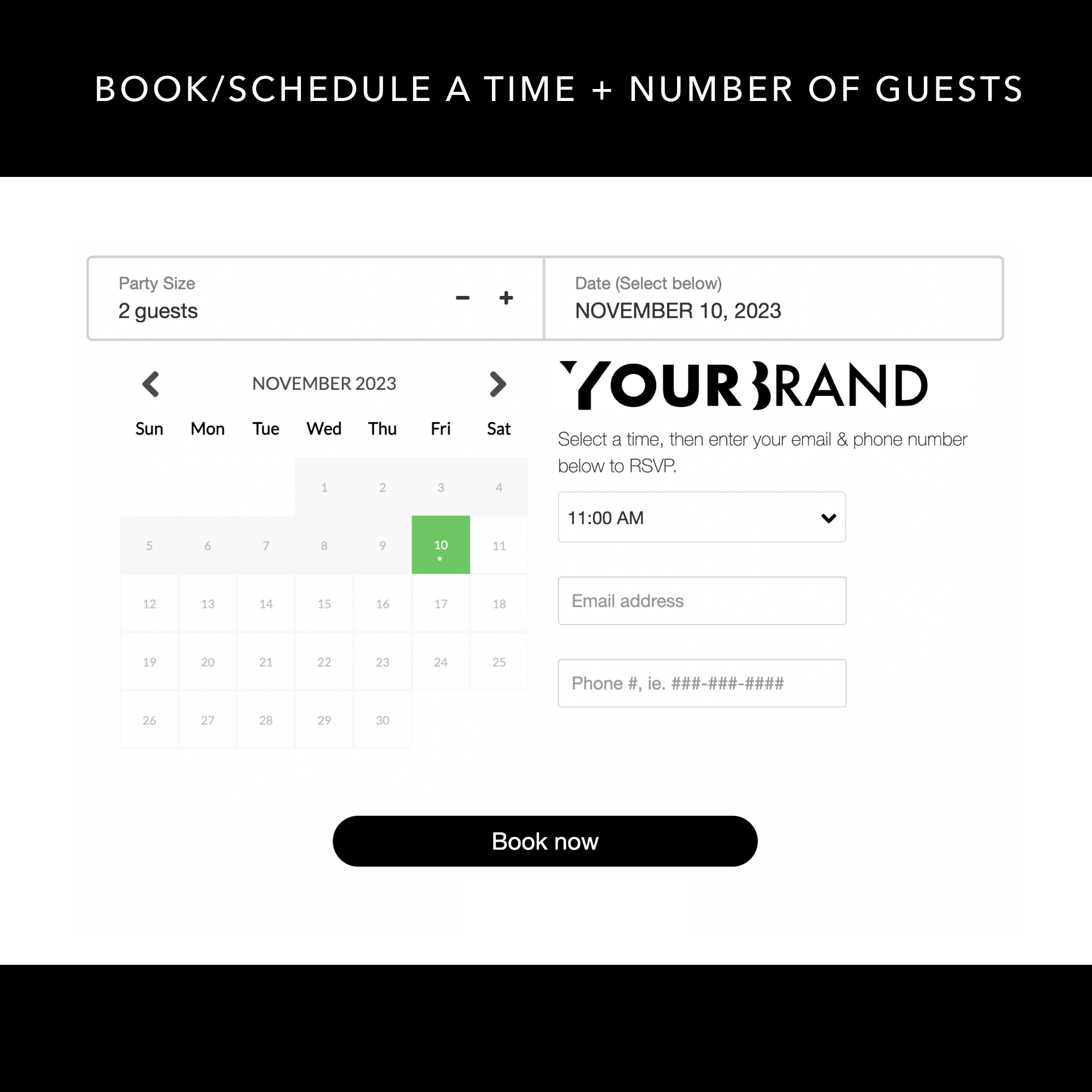 Booking and Scheduling Calendar Solution